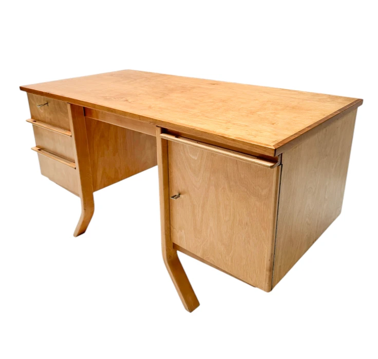 Mid-Century Modern EB04 Desk by Cees Braakman for Pastoe, 1950s